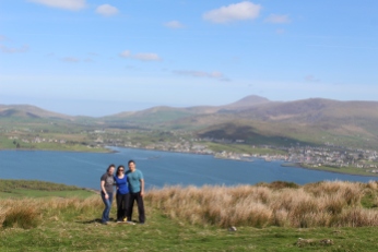 Me with my aunt and uncle on the Dingle Peninsula